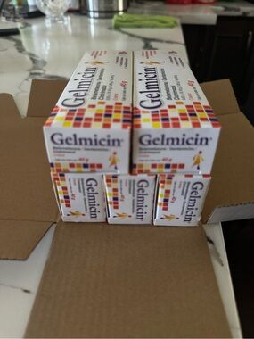 PACK OF 5 CREAMS FOR $30
Gelmicin creams